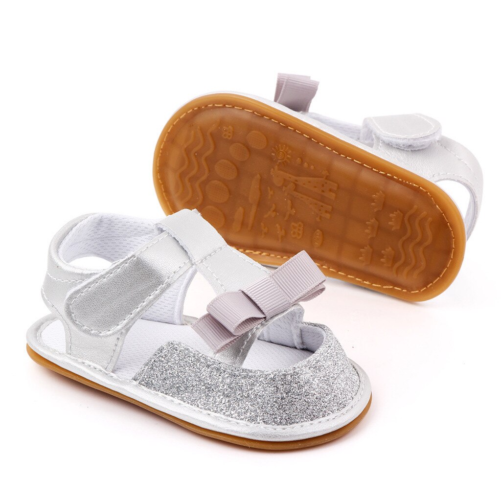 Été enfants chaussures fond souple enfant en bas âge chaussures bébé sandales enfant bébé filles princesse mignon enfant en bas âge première marche été sandales chaussures