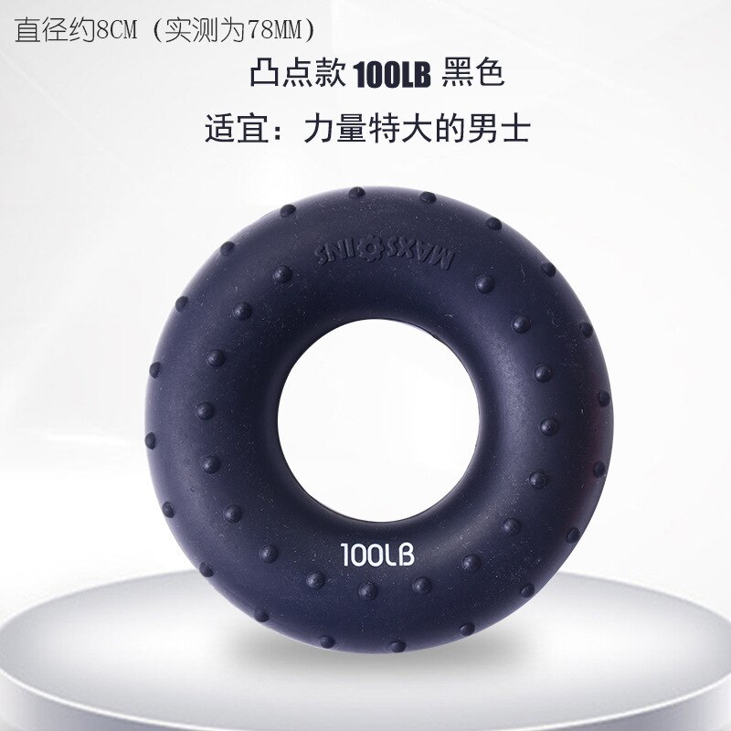 Hand Gripper Forearm Hand Expander Dynamometer Strengthen Training Hand Finger Exersiser hand trainer grip strength: Black-100LB