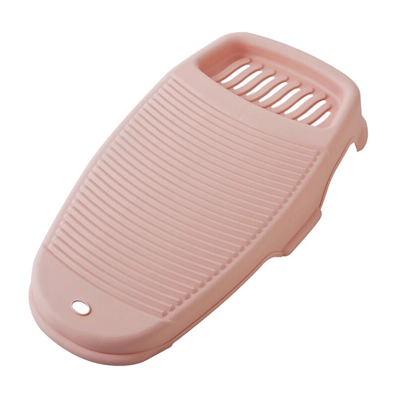 Plastic Anti-slip Travel Home Padded Washboard Hand Washing Board Shirts Cleaning Laundry Scrubboards Clothes Laundry Tub