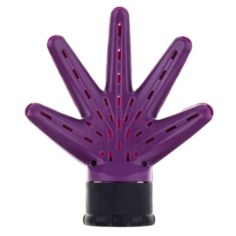 Hand Shape Plastic Hair Dryer Diffuser Hairdressing Salon Hand Type Wind Blower Salon Hair Curling Hair Tool Access: Default Title