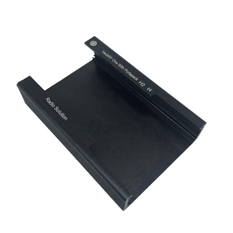 Metal Case Black Aluminum Enclosure Cover Case Shell For PORTAPACK H2 + HACKRF ONE SDR Radio Case