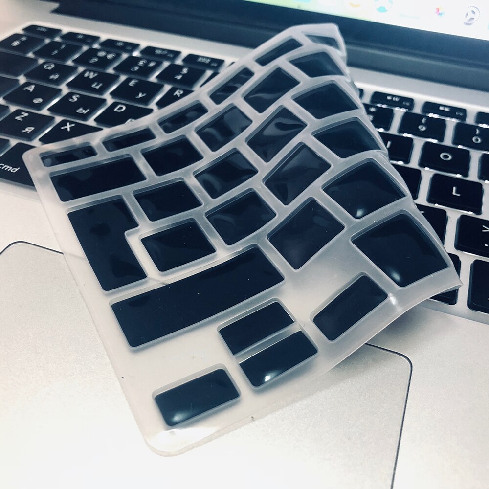 Russische Für apple macbook pro Laptop Tastatur abdeckung air 13 &quot;15pro A1466A1502A1398A1278EU-Enter Silikon Tastatur schutz film