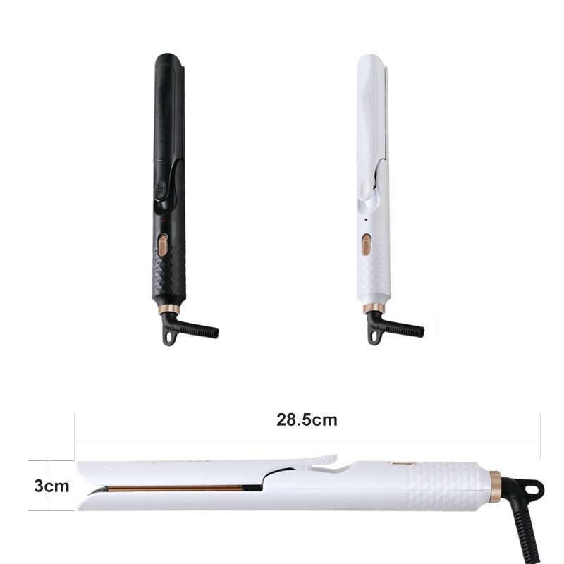 2 in 1 Hair Straightener Flat Iron Pro Ceramic Hair Curler Marcel Curling Irons Stove Large Wand Mini Style Tool Roller Magic