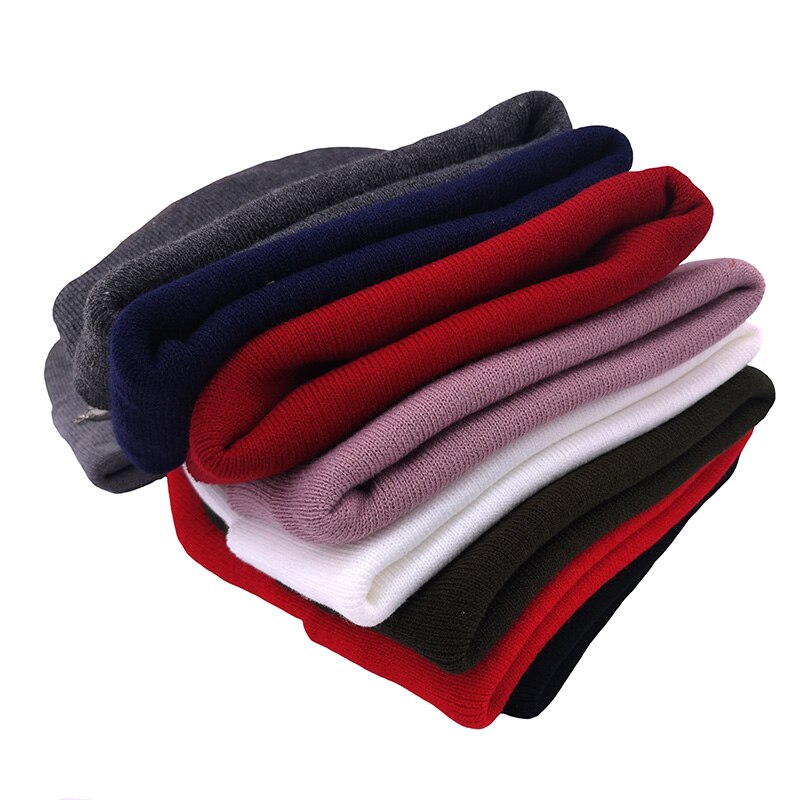 Vinter kvinder bomuld rhinestone beanies hatte damer elastiske strikkede beanies skullies hatte til femme varmt efterår motorhjelm ski caps