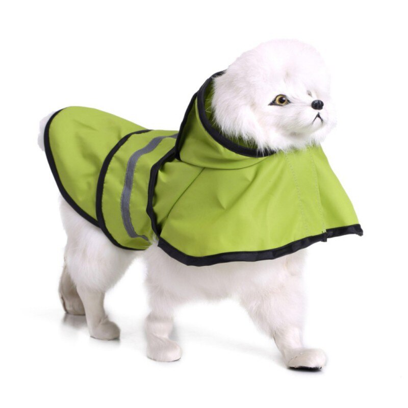 Hond Waterdichte Regenjas Reflecterende Regenjas Ademend Mesh Hond Outdoor Reizen Kleding Jas Voor Grote Hond Pet Katten Supplies