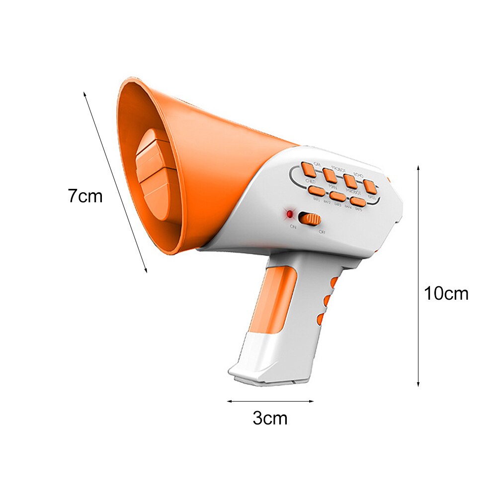 Funny Mini Horn Girls Boys Voice Change 5 Music Voice Changer Robot Education Toys Gadget Multicolor Optional Happy