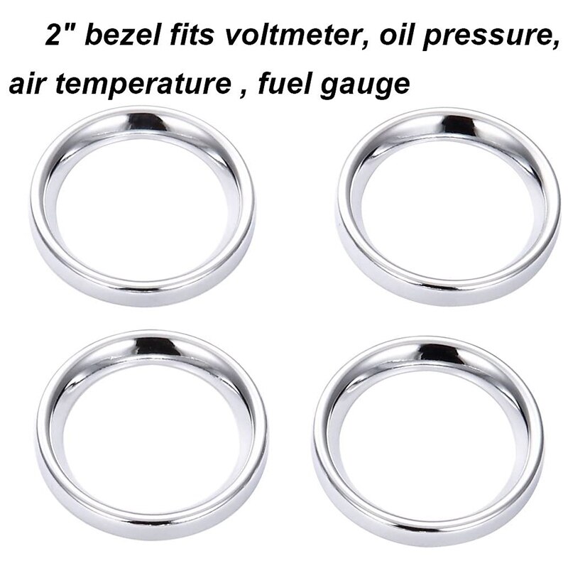 9 PCS Stereo Accent Speeeter Speaker Trim Ring Set for Electra Street Glide Ultra Classic Models 1986