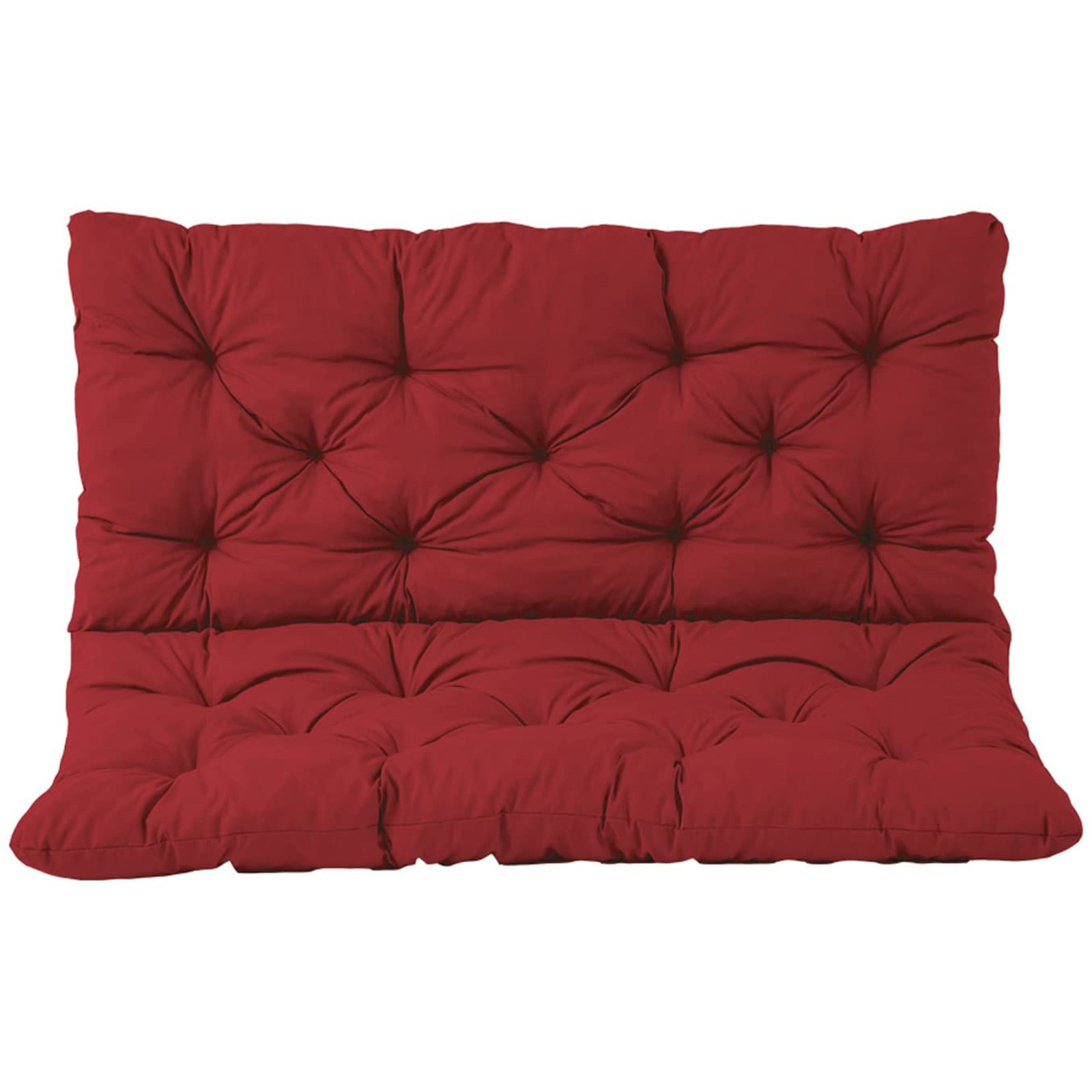 1PC Garden Bench Cushions Indoor Chair Long Cushions Outdoor Furniture Home Seat Cushion Pad Thick Sofa Pad Settee Cushion: Red