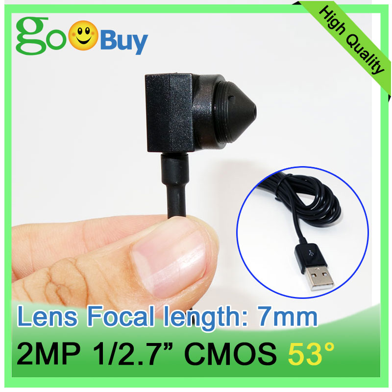 1080P FHD USB pinhole camera with 2.1mm 2.8mm 3.7mm 5mm 6mm 7mm EFL wide angle lens cone 1/2.7" CMOS live video OTG camera: Other