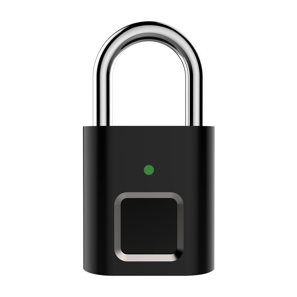 Fingerprint Security Smart Door Lock Thumbprint Door Padlocks Rechargeable Smart Padlock USB Keyless Quick Unlock P30 P50 L34: L34