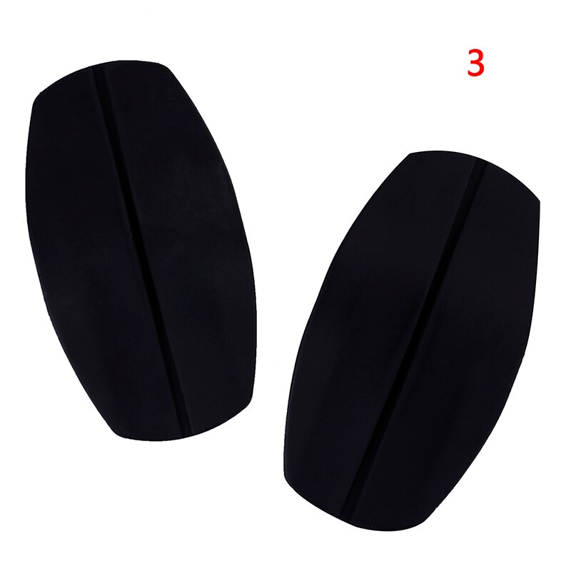 Hombreras de silicona suave antideslizantes, almohadilla Invisible para el hombro, correa para sujetador, cojines, soporte para ropa DIY, accesorios de costura de tela, 2 uds.: 5