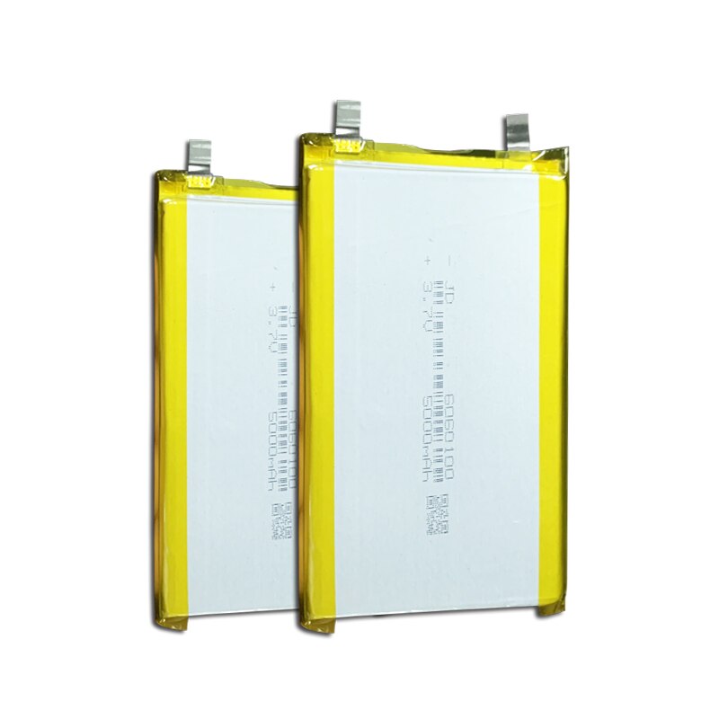 1PC 3,7 V Lipo zellen 6060100 5000mah Lithium-Polymer Akku Hohe Kapazität Für Energie Bank Tabelle E-Buchen DVD GPS Spielzeug