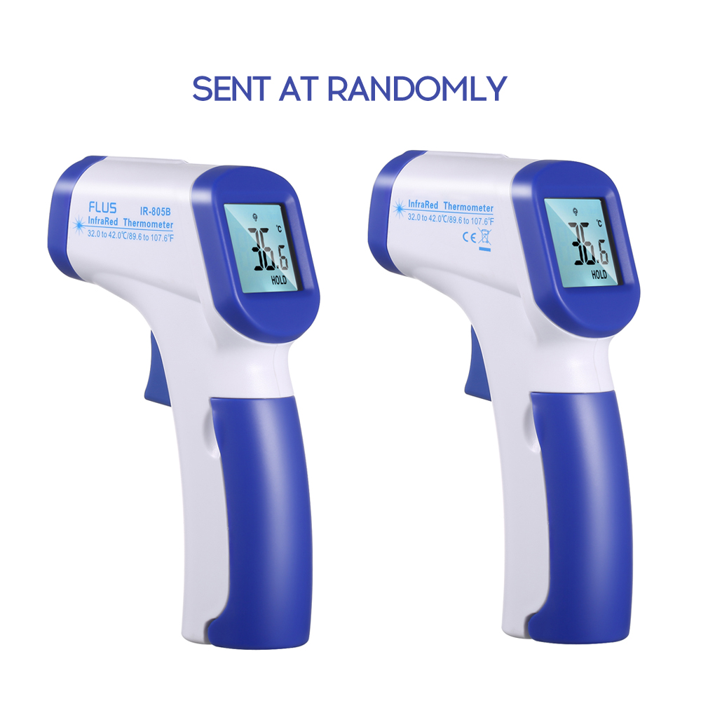 Ear Forehead Thermometer Mini Digital Infrared Baby Temperature Gauge Instrument for Kids Children and Adults Health Care: TYPE 1