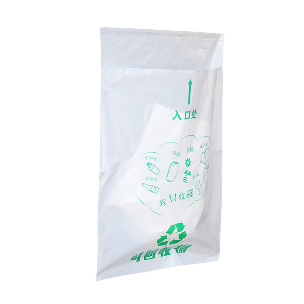 40PCS Car Trash Bag Disposable With a Strong Sticky Strip Portable Rubbish Bag Car Trash Bag Garbage Rubbish Disposable Bag