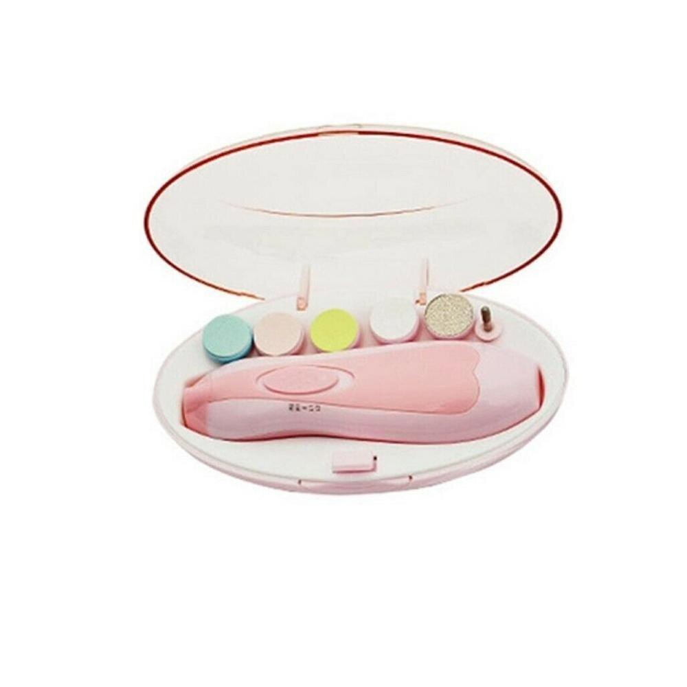 Bébé électrique coupe-ongles enfants enfants infantile sécurité pédicure tondeuses Abs matériel ciseaux ongles outils Cutter soins ensembles: B