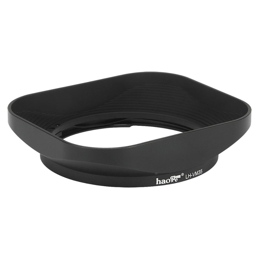 Haoge LH-VM35 Metal Lens Hood Shade for Voigtlander Nokton Aspherical ASPH 40mm f/1.2 VM , 35mm f1.2 VM , 50mm f1.2 replace LH-8