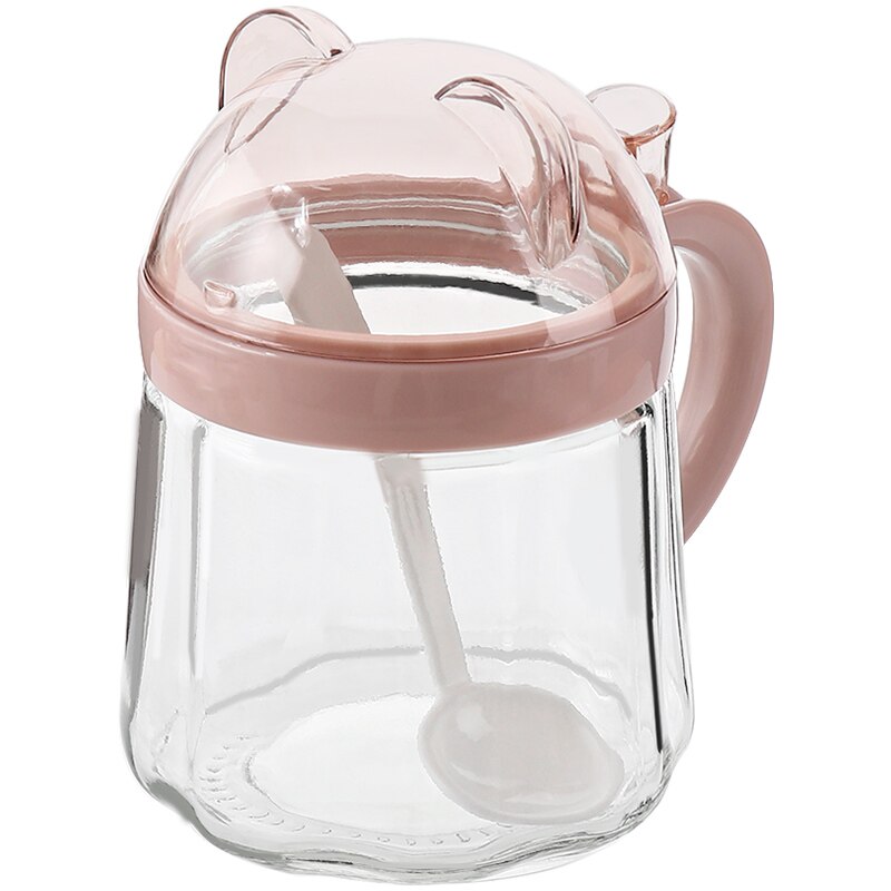 Lids Bulk Spice Jars Spoon Set Glass Shakers Salt Pepper Spice Storage Container Salero De Cocina Kitchen Organizer EA6TWG