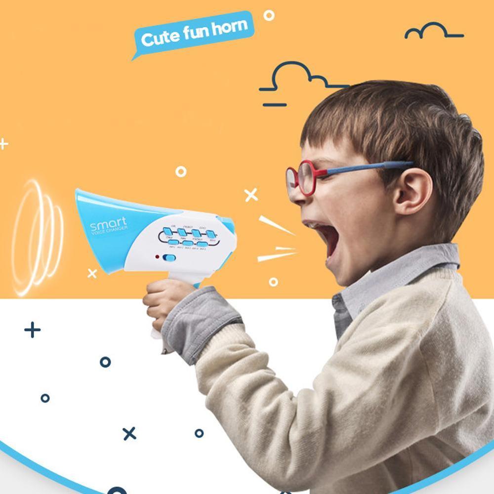 Kinderen Voice Changer Multi-channel Voice Changer Puzzel Handheld Speaker 7 Geluiden 5 Muziek Voice Converter