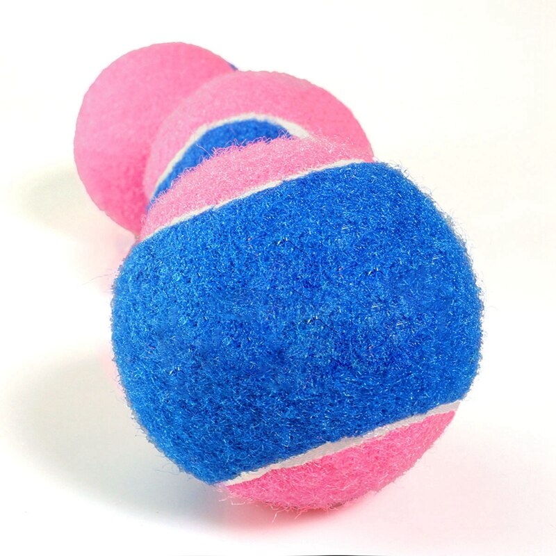 Pet Dog Play Sound Piepend Bal Speelgoed Hond Bijtvast Molaire Tennis Ballen Voor Kleine Grote Hond Teddy Rolling bal Molaire Speelgoed