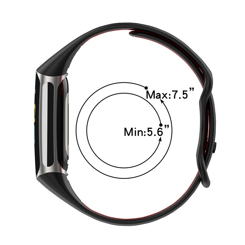Vervanging Band Voor Fitbit Lading 5 Band Siliconen Polsband Voor Fitbit Lading 5 Smart Horloge Lading 5 Band Polsband