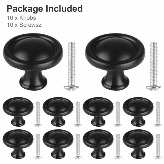 Schroeven Knop Handvat 10/20Pcs Meubels Lade Knop Handle Keukenkast: Default Title