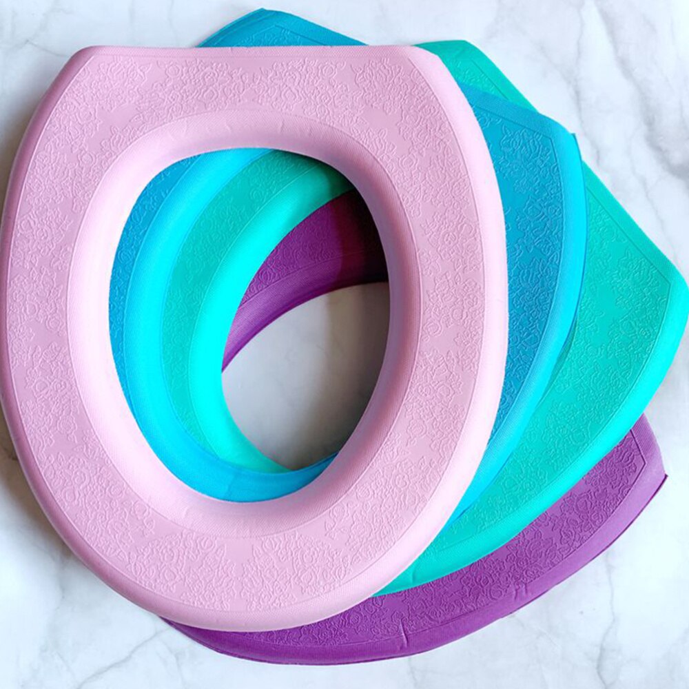 2 stuks toiletmatten, toiletdeksels, toiletmatten voor hotelbadkamers, veilig, chic eva