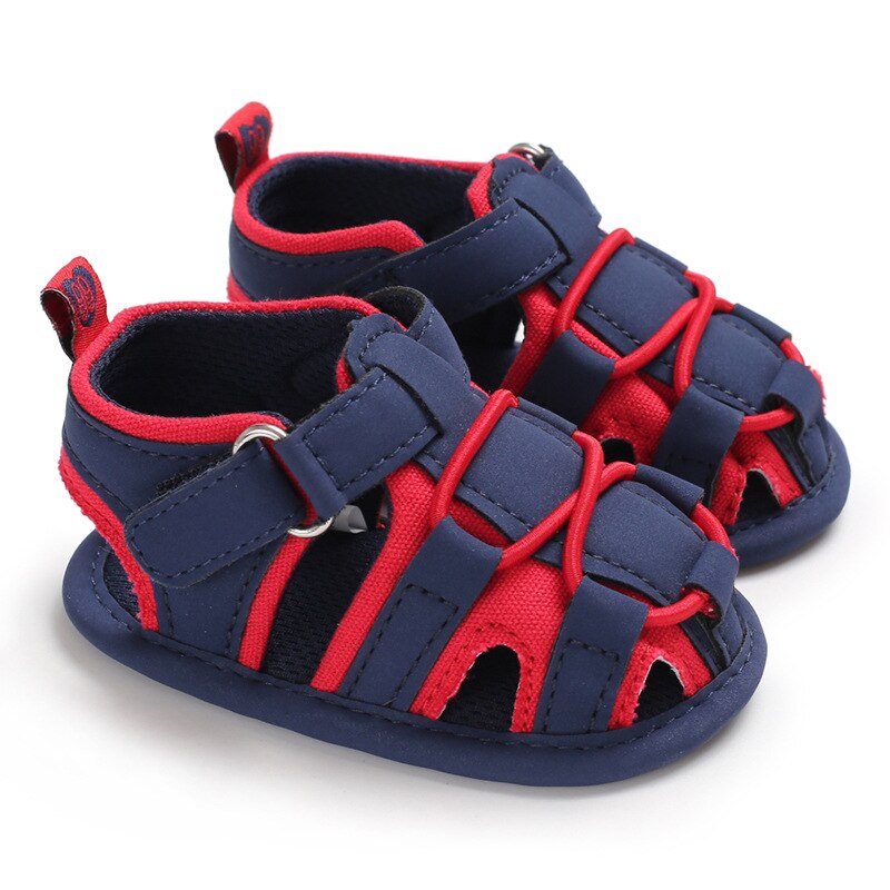 Baby Infant Kid Summer Girl Boys Sandal Shoes Soft Sole Crib Toddler Kids Sandals Shoes: Red / 13-18 Months