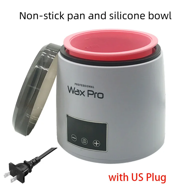 Electric Bone Glue Heater Wax Machine Paraffin Pot Warmer Hair Removal Waxing Machine Wax-melt Epilator Digital Display: PURPLE