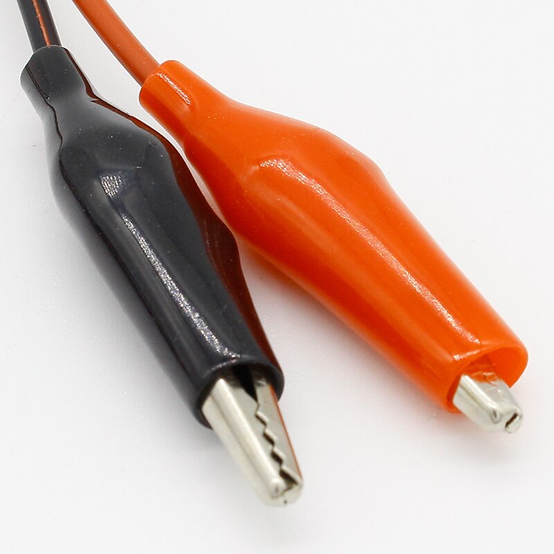 4mm injektion bananstik til indhyllet kobber elektrisk klemme alligator klip testkabelledninger 1m til test sonde