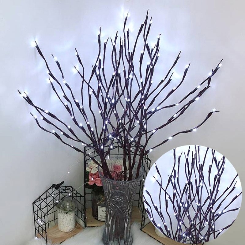 5 Pcs Simulatie Boom Tak 20 Led Light String Christmas Decoraties Voor Huis Kerstboom Decoraties Jaar Decor