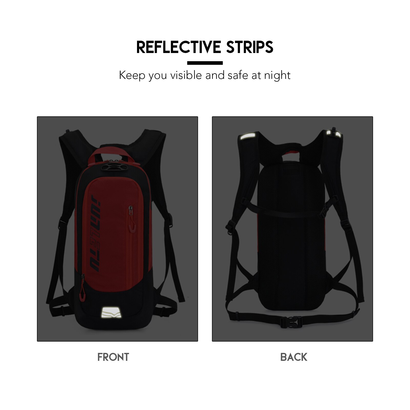 JUNLETU-mochila de ciclismo transpirable, ligera, para deportes al aire libre, acampada, senderismo, viajes, paquete de hidratación