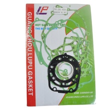 Motorcycle Full Engine Rebuilding Kits For Kawasaki KDX250 91-94 Motor Bike Cylinder Crankcase Cover Top End Complete Gasket Set