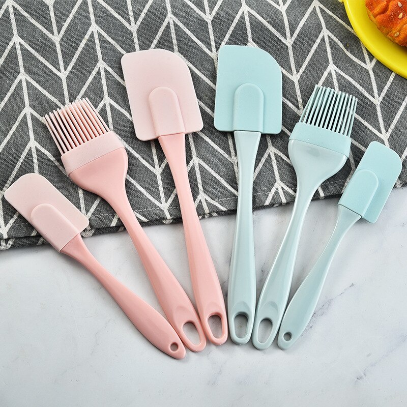 3 pieces/set PP non-stick kitchen utensils cooking supplies multi-purpose cake spatula pan baking tools