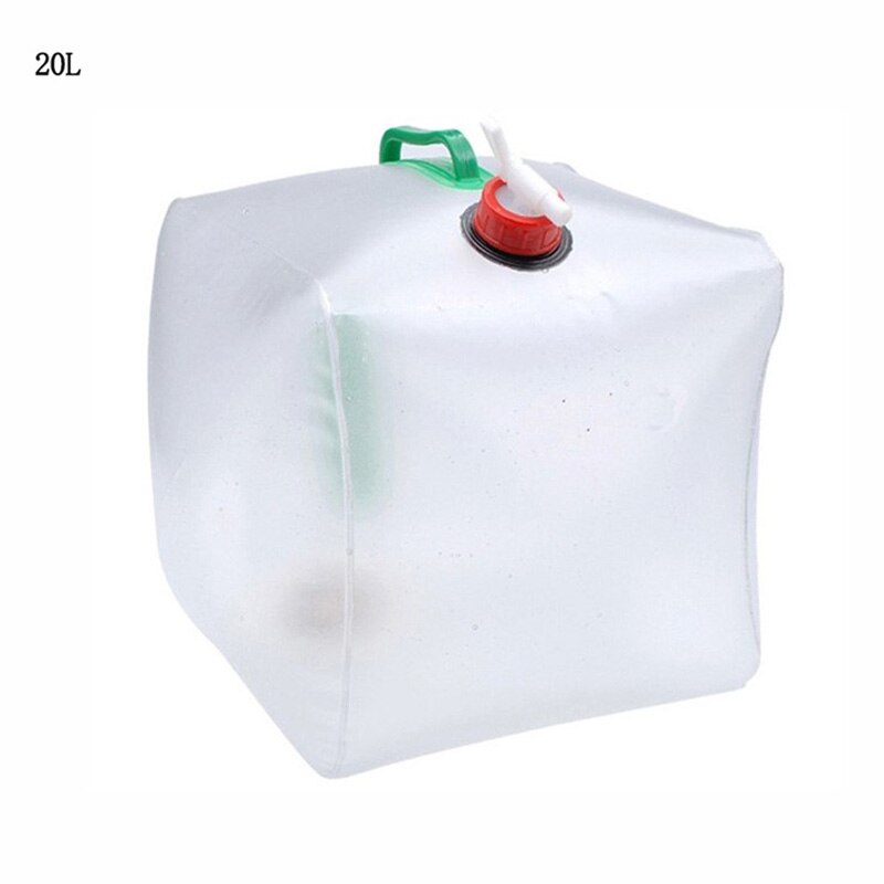 2L/10L/20L Opvouwbare Waterzak Grote Capaciteit Fietsen Drinkwater Container Outdoor Reizen Camping Water Bag Sport apparatuur
