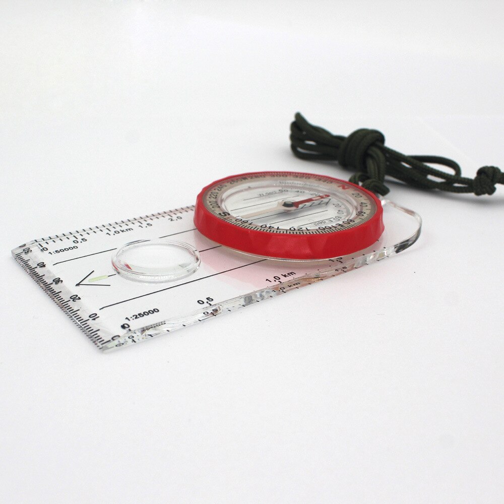 Multifunctional Strong Magnetic Compass Luminous Pointing Guide Outdoor Hike Camping Survival Tool Cross Country Mapping Compass