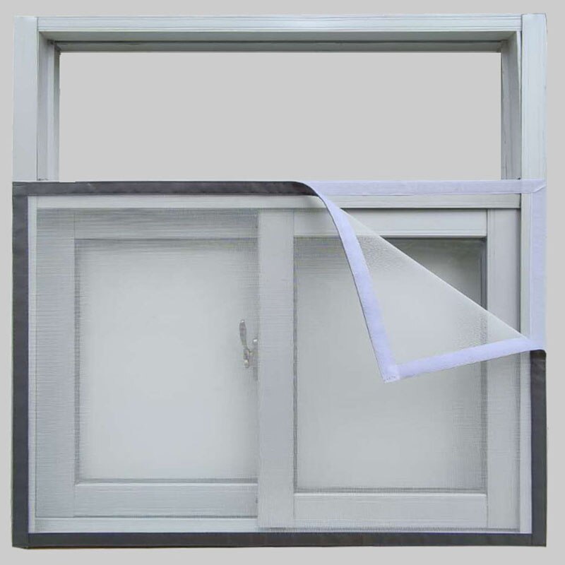 Moustiquaire à mouches pour fenêtre, filet en maille Invisible, amovible, lavable, pour l&#39;intérieur