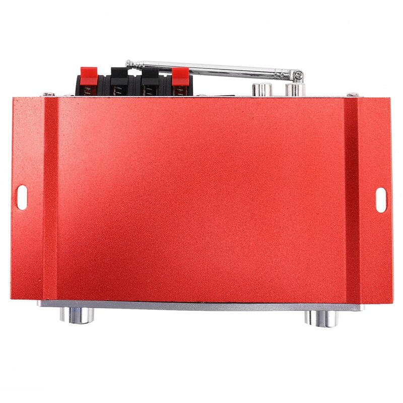 Kentiger Hy-602 Mini Portable Hifi Stereo Power Digital Amplifier With Fm Ir Control Fm Mp3 Usb Playback With Four Dsp