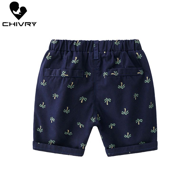 Neue freundlicher Jungen Sommer Strand kurze Hose freundlicher Kurze Hosen freundlicher Baby Jungen Elastische Druck Mittlere Taille kurze Hose Hosen