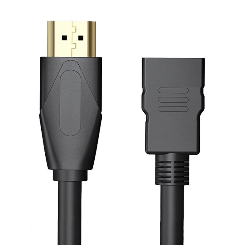 4K HDMI-compatible Extension Cable Extender HDMI-2.0 K HD-Adapter for Computer PS5 Digital TV Box Laptops Projectors