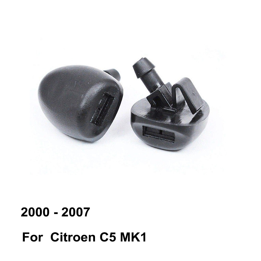 2 Ugelli Lavavetri Per Peugeot 206, Citro&euml;n C2/C3/C5 - Ricambio 6438J2, 6438E6, Per Parabrezza Anteriore