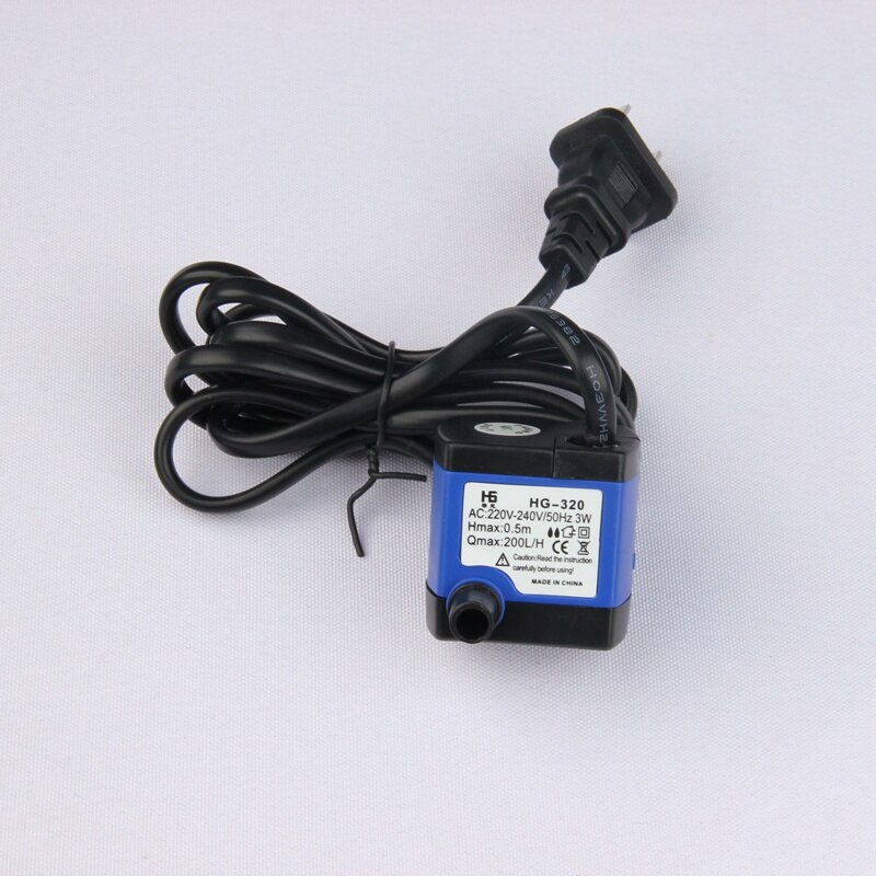 Alternating Current 220V Submersible Pump 3W Household Aquarium Fish Tank Miniature Water Cycle Submersible Pump NuoNuoWell: Default Title