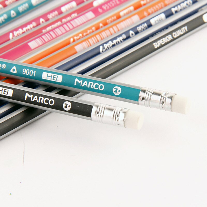Marco CRIP-TITE 9001E series HB triangle children easy to hold writing pencils