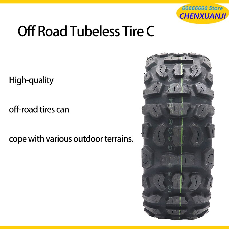 90/65-6.5 City Road Off Road Winter Snow Tires 11 Inch Tubeless Tire for Dualtron Ultra Speedual Plus Zero 11x Electric Scooters