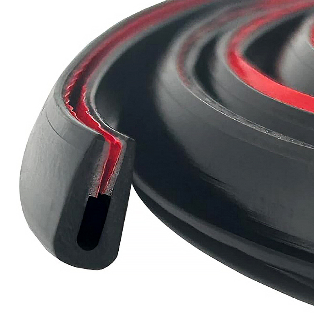3M Car Door Edge Protector Seal Strip Trim U-Shape Rubber Guard Weather Seal Waterproof EPDM Seal Edge Shield Car Accessories