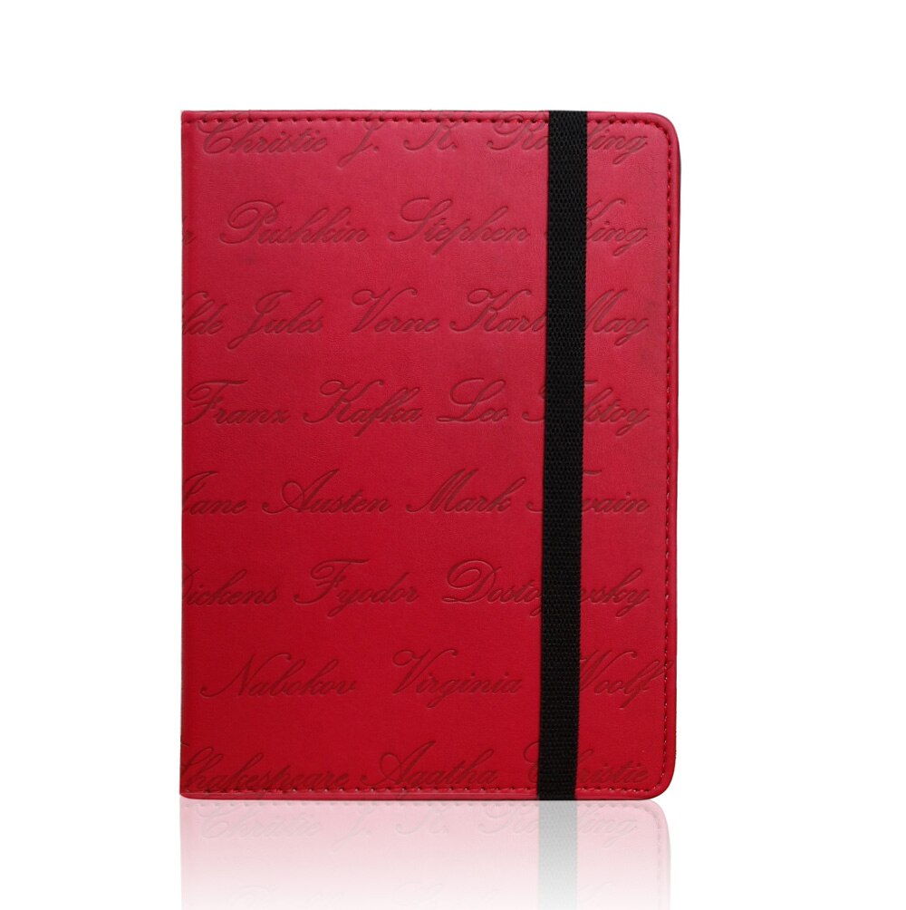 Para Pocketbook 611 613 Basic 3 Ebook PU Funda de cuero funda protectora Bolsa 6 pulgadas Lector Universal cubierta