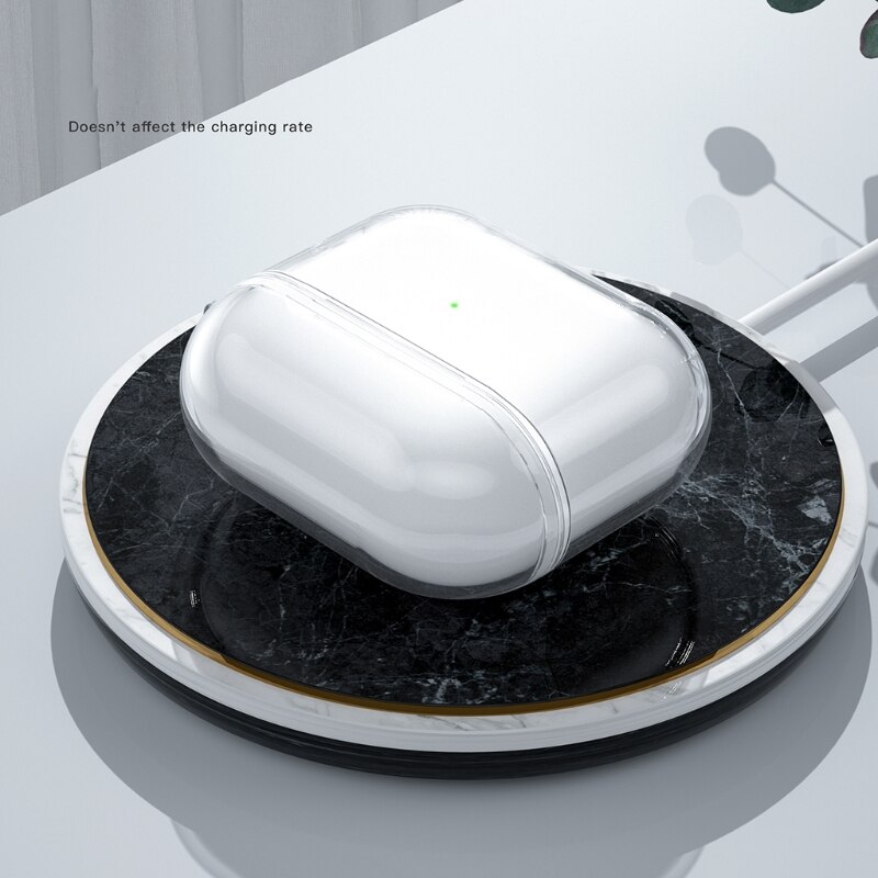 TPU Transparent Headphone Accessories Suitable for Air-pods 4 Generation Transparent Black/Blue/Green/Powder/Transparent