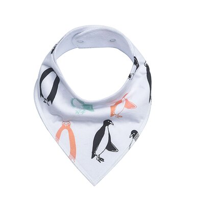 Baby Bandana Kwijlen Slabbetjes Door Daulia, Unisex 1-Pack Absorberende Biologisch Katoen, leuke Baby Voor Jongens & Meisjes: KD0062