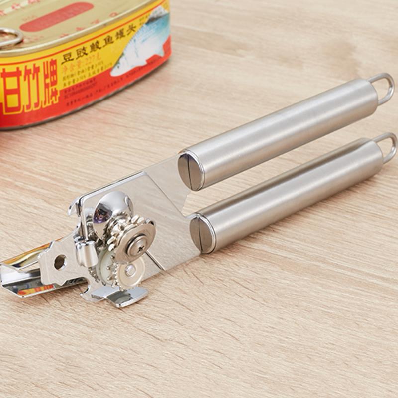 Multifunctionele Roestvrij Socket Opener Voor Blikjes Flesopener Staal Professionele Tin Blikopener Keuken Craft