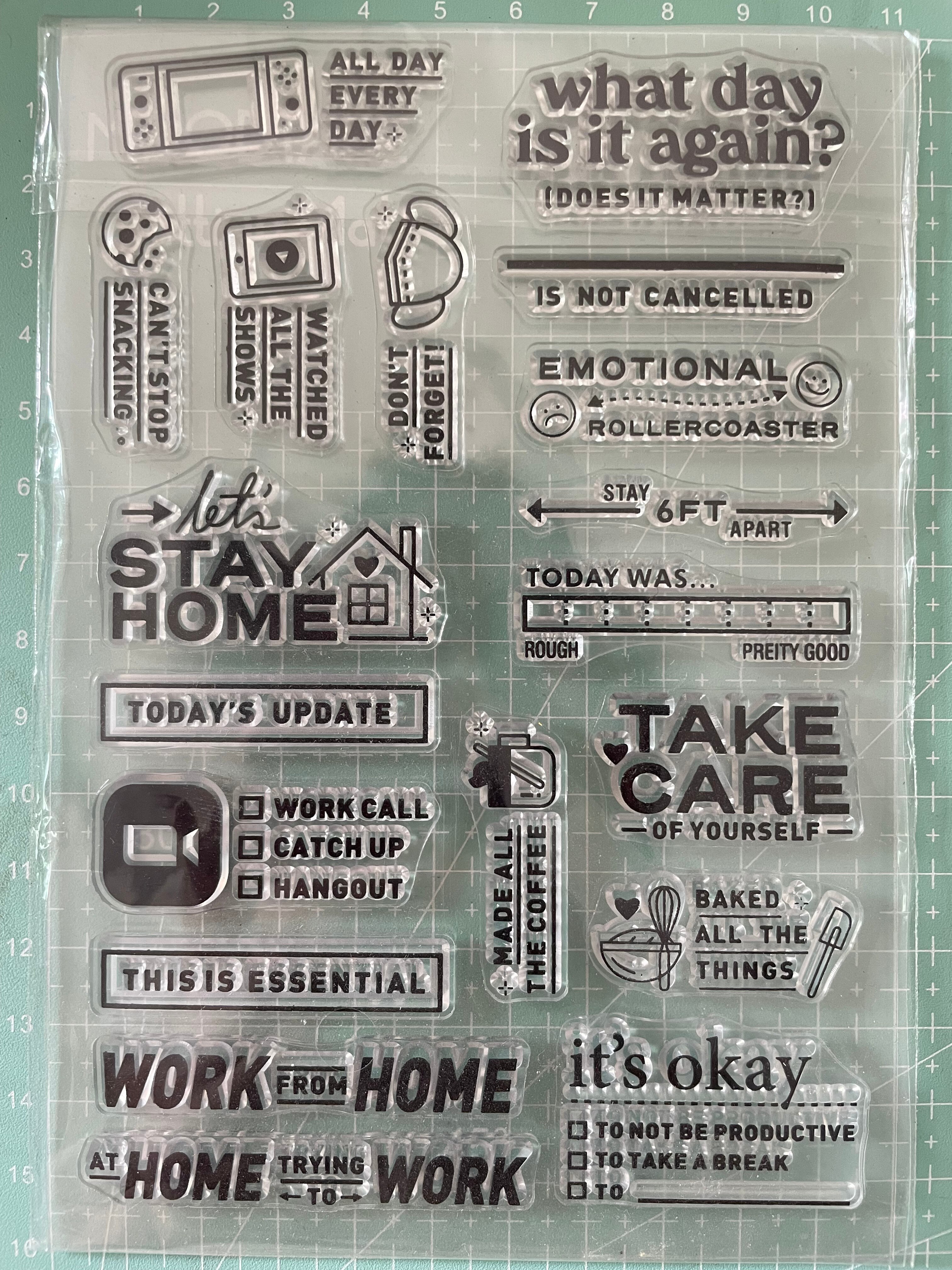 Enlish / Clear Siliconen Stempel/Zegel Voor Diy Scrapbooking/Fotoalbum Decoratieve Duidelijke Stempel A272: 10