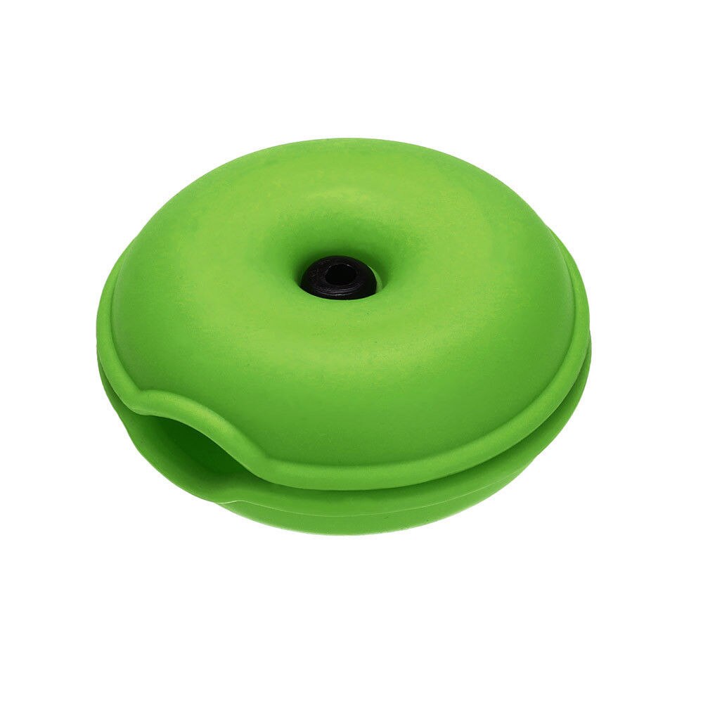 1pcs Cute Turtle Desktop Earphone Cable Cord Organizer Wire Winder Phone Stand Holder Fast: green